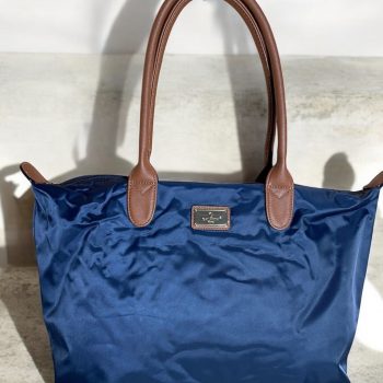 Sac à main fourre-tout couleur bleu marine