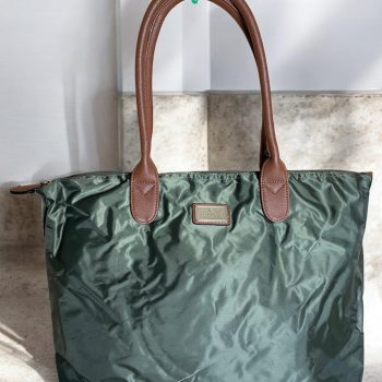 Sac à main fourre-tout couleur kaki