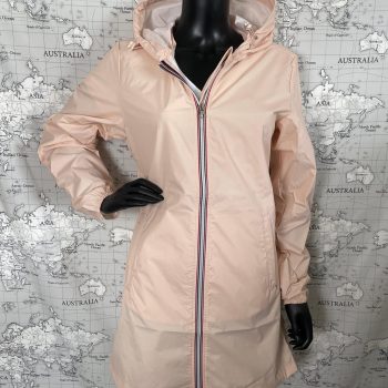 Imperméable long sans doublure Marque Laura Jo Rose Nude - Le Petit Placard