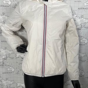 Manteau court fourré Marque Laura Jo Blanc - Le Petit Placard