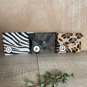 Porte monnaie pochette 100% cuir - Le Petit Placard