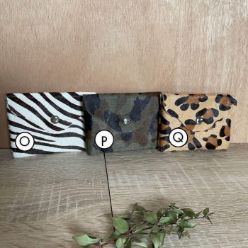 Porte monnaie pochette 100% cuir - Le Petit Placard
