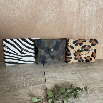 Porte monnaie pochette 100% cuir